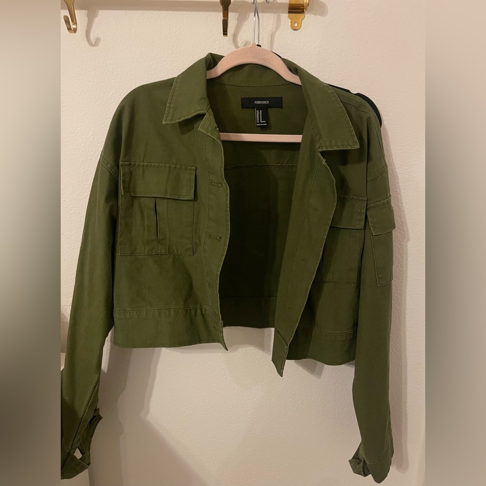Army jean jacket